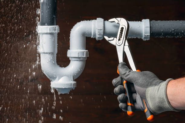 Professional Sewer Line Repair technician working in Roosevelt, NY